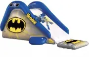 Wow Sports DC Comics Batman Large Inflatable Pool Slide for Kids and Adults