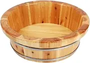 Foot Bath Bucket Wooden Footbath Bucket Bath Foot Barrel Foot Bath Barrel Wooden Foot Barrel Tub Wash Foot Barrel Foot Bath Bowl