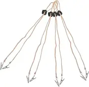 SECFOU 4pcs Adjustable Napkin Clips Hat Strap Holders Portable Lost Clips for Hats Convenient Mask Holder Lightweight Design for Go Use Chic Simple Style