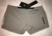 Virus Women's Stay Cool DATA Training Short Grey Training Shorts, Gym Sz XL New