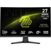 MSI MAG 27in WQHD Rapid VA 180Hz Adaptive-Sync Curved Gaming Monitor (MAG 275CQF E18)