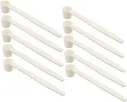 BEBEMOKO 50pcs Long Handle Spoons Measuring Spoons for Sampling and Medicine Kitchen Gadgets for Powders and Granular Materials
