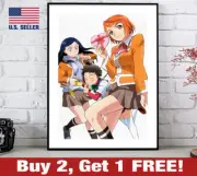 My-HiME Poster 18" x 24" Print Anime My HiME Wall Art Decor 2