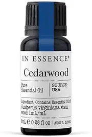 In Essence Cedarwood Pure Essential Oil 8ml
