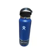 40 oz Hydro Flask Cobalt Blue Wide Mouth Bottle Double Wall Vacuum BPA Free NEW