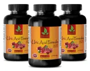 URIC ACID COMPLEX - Formula regeneration - molecular stability 3 Bottle