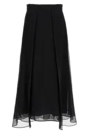 BRUNELLO CUCINELLI 'Paneled Circle' Skirt