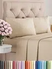 400 Thread Count Cotton - Queen Size Sheet Set - 100% Cotton Sheets -