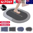 Bath Floor Mat Super Absorbent Floor Mat Soft Quick Drying Non-Slip Bathroom Rug