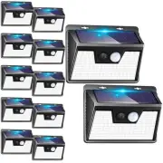 Solar Outdoor Lights Motion Sensor [140 LED/12 Packs] Security Motion Light O...