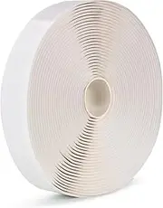 LLPT Butyl Seal Putty Tape White 1 Inch x 33 Feet Extra Thick for Leak Proof RV Repair Window Glass Boat Sealing Roof Pipe Patching(WST233)