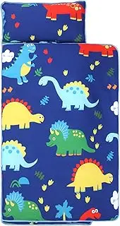 Nap Mats for Daycare - Detachable Slumber Bag for Children | Portable Folding Cartoon Nap Mat for Boys Girls Naptime Preschool School Travel Camping Bedroom Rest Time Home Daycare
