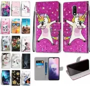Unicorn Rose Cat Wallet Phone Case For Google Pixel 6 7 6A ZTE A3 A5 Sony 10