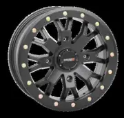 Matte Black SB-4 Beadlock Wheel Rim 14x7 4/137 4+3 Can-Am Maverick X3 R 17-21