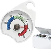 Temperature Measuring Tool for Refrigerator, Hangable High-Precision Pointer-Type Temperature Meter for Fridge, Kitchen Tools for Freezer Cooler