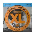 D'Addario Exl140 Light Top/Heavy Bottom Electric Guitar Strings
