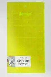 Matilda's Own Imperial Left Handed Ruler TRACKED patchwork quilting 12" x 6.5"