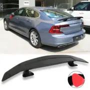 Carbon Fiber 46" Rear Trunk Spoiler Wing GT Style Racing For Volvo S40 S80 S90 (for: Volvo)