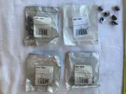 (4) Master Lock 0298-0626 Lori Style Cylinder Driver Adapter, 6/Pk