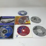 Bundle Of 7 Random Computer Software CD Instlations, Check Photos