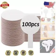 100 Ergonomic Mini Whiteboards with Smooth Surface for Classroom Activities