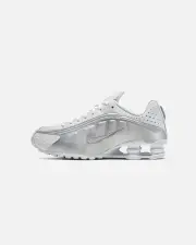 [Nike] Nike Women's Shox R4 White/white - Size 14 14 White/White