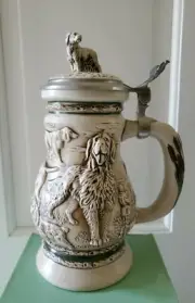 AVON GREAT DOGS OF THE OUTDOORS STEIN 1991 (LABRADOR RETRIEVER) Made in Brazil