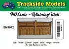 Trackside Models - HO Scale Laser Cut "Retaining Wall Al" - SM1072