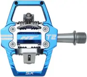 HT Components T2-SX Pedals - Dual Sided Clipless with Platform, Aluminum,