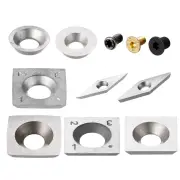 Red Arrow Wood Carbide Insert Cutters Screws DIY Wood Turning Tool Woodworking Lathe Tools
