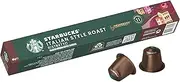 Starbucks by Nespresso Italian-Style Roast Coffee Pods 10 Capsules