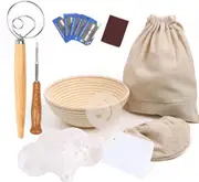 Proofing Basket Set 7pc Prof Baking Tool Home/Pro Baker