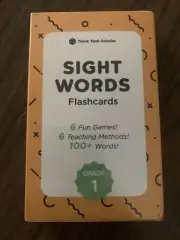 Think Tank Scholar Sight Words Flashcards Grade 1