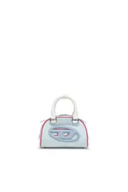 [Diesel] Diesel - 1DR Dome-Colour-block mini bowling bag - Shoulder Bags - Woman - Blue UNI Blue