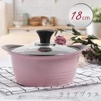 在飛比找momo購物網優惠-韓國ARTE陶瓷不沾雙耳湯鍋-18cm-1支組(陶瓷湯鍋)