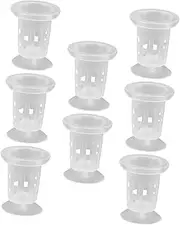 HANABASS Garden Containers Mesh Net Cups Pcs Hydroponic Baskets Pp Material Root Structure Ventilation Enhance Plant Growth