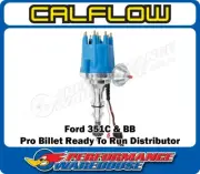 Ford 351 Cleveland & Big Block Pro Series Ready To Run Distributor - Blue Cap