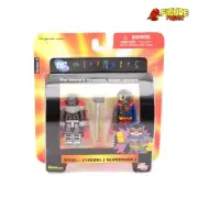 DC Minimates Series 4 Steel & Cyborg Superman