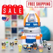 Ryan's World Galaxy Explorer Space Rocket Ship Playset Toys For Kids 12 PACK
