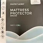 Protect a Bed Mattress Protector Snow Nordic Chill King New