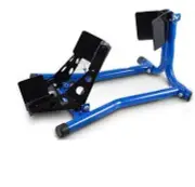 Motorcycle Wheel Chock Stand (Blue) RRP $89
