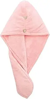 Hair Washing Ultra-fine Dimensional Thickened Shower Cap Strong Absorbent Hair Drying Cap Fast Drying Absorbent Coral Velvet Head Wrapping Towel