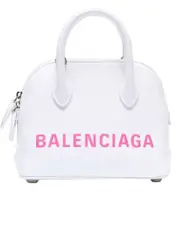 Balenciaga Ville XXS Fluo Pink Top Handle Bag