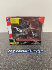 New-Ray Kevin Windham #14 - Honda CRF450R GEICO TEAM 1:12 diecast 57563