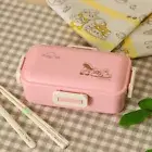 Kirby Cafe Exclusive Lunch Box Pink PP Kawaii Limited 2024 Japan