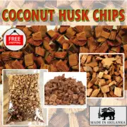 Coconut Husk dry chips Anthurium Growing Dry Organic Media Fiber Free Shipping