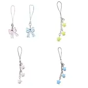 Camera Lanyard Bowknot Backpack Pendant Suitable for Phones Cameras Backpacks