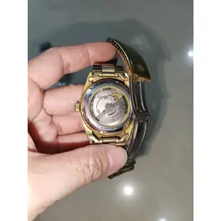 【不會動】瑞士梅花麥 TITONI Cosmo King 機械錶 男錶 瑞士錶 紅寶石金面梅花錶 老錶 腕錶 蠔式機械錶