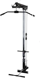 Body-Solid (BFLA100) Power Rack LAT Attachment - Transform Your Power Cage (BFPR100r) into a Home Gym with High and Low Pulley System for LAT Pulldowns, Rows, Biceps Curls, Shrugs