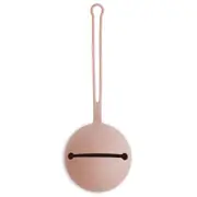 Mushie Pacifier Case In Blush - Stay Clean & Organised